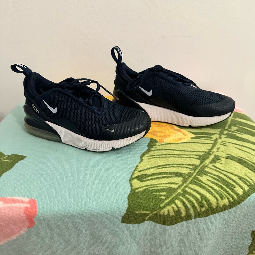 Nike Kids Blue and White Sneakers